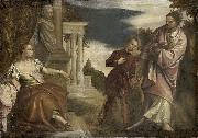 Paolo Veronese De keuze tussen deugd en hartstocht Spain oil painting artist